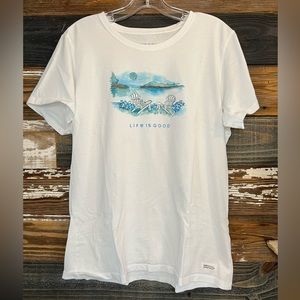 Life Is Good T-Shirt Women’s Large
